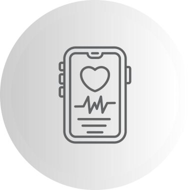 Fitness İzleyici Gelişmiş Minimum Arayüz Tasarımı Elemanı