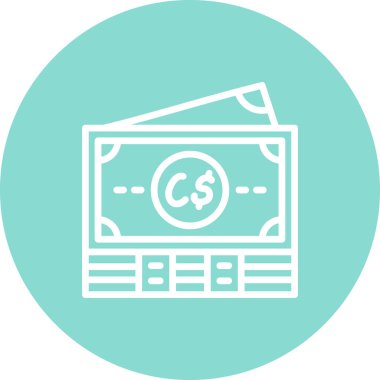 Kanada Dolarlık Notları Temiz Profesyonel Düz Tasarım Özelliği