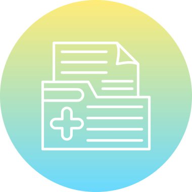 Tıbbi Geçmiş Biçimli Markalaştırma Vektörü Özelliği