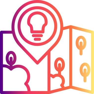 Konum Fikri Gelişmiş Yaratıcı Arayüz Grafiksel ŞekliName