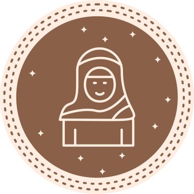 Başörtülü Kadın Zarif Modern Sanat Düzenini Rafine Etti