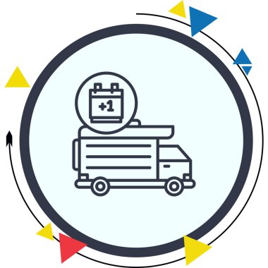 Teslimat Tarihi Premium Dengeli Ürün Tasarımı Nesnesi