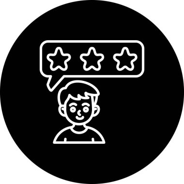 Geri besleme Premium Çağdaş Düz Vektör Özelliğini Ayarla