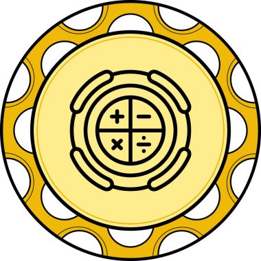 Hesaplayıcı Ayrı Temiz Damgalama Grafik ŞekliName