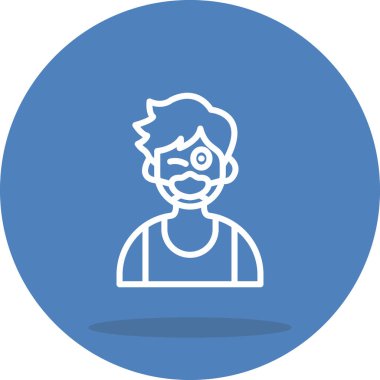 Maskeli Çocuk Entellektüel Temiz Ürün Grafik ŞekliName