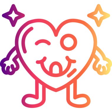 Lezzetli Kalp Biçimli Özel Vektör Tasarım Varlığı