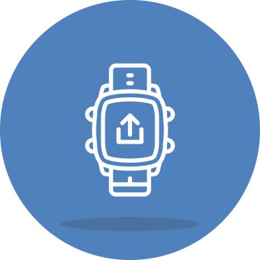 Akıllı Saat Profesyonel Temiz Düz Grafik Özelliğini Yükle