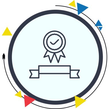 Sertifika Kurdelesi Yaratıcı Dinamik Web Tasarımı Nesnesi