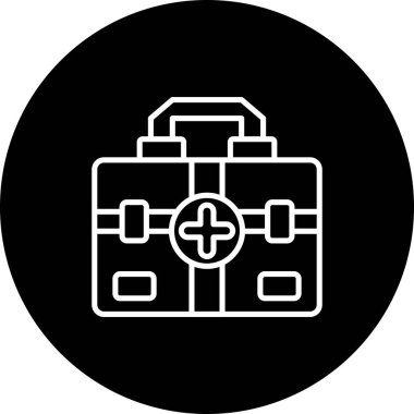 İlk Yardım Kiti Modern Markalaşma Vektörü Varlığı