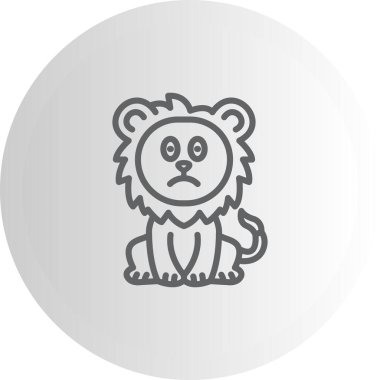 Sifonlu Aslan Zarif Rafine Ürün Tasarım Varlığı