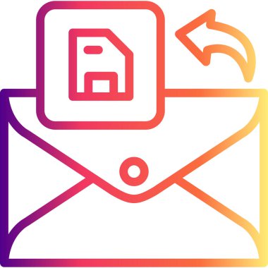 E- posta Modern Dijital Sanat Nesnesini Kaydet