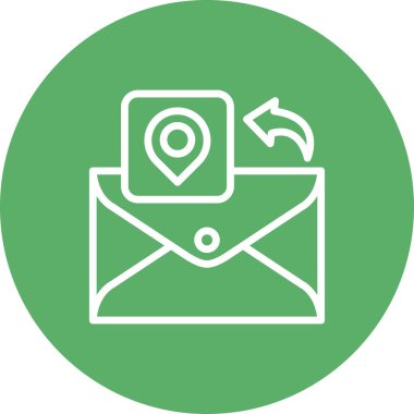 E- posta Konumu Biçimli Profesyonel Yaratıcı Sanat Nesnesi