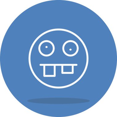 Çirkin Yüksek Çözünürlüklü Düz Tasarım Sembolü