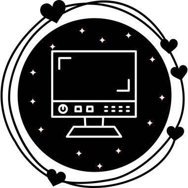 Televizyon Yaratıcı Eşsiz Markalaştırma Vektörü Elemanı