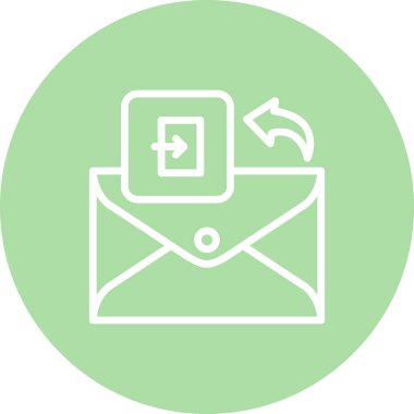 E- posta Çıkış Asgari Kalite Grafik Sembolü