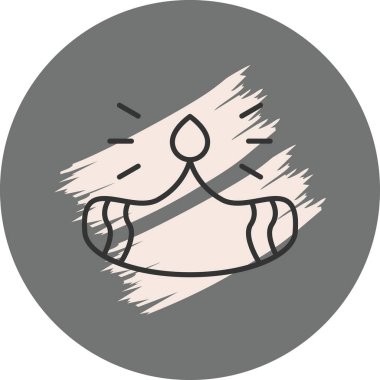 Yağlı Lamba Eşsiz Soyut Markalaştırma Grafiksel ŞekliName