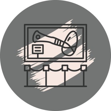 Taş Balta Sergisi Özel Vektör Tasarımı Varlığı