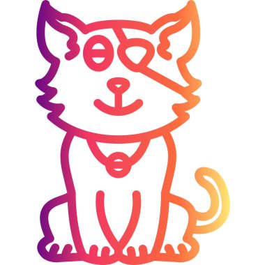 Korsan Kedi Modern Soyut Yaratıcı Tasarım Varlığı