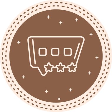 İnceleme Yorumu Yaratıcı Eşsiz Markalaştırma Vektörü Elementi