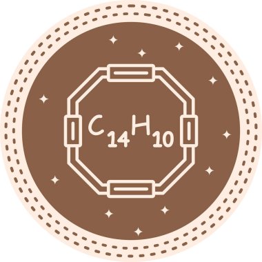 Antrakene Zarif Modern Yaratıcı Sanat Sembolü