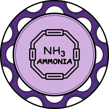 Eşsiz Amonyak Soyut Damgalama Grafik ŞekliName