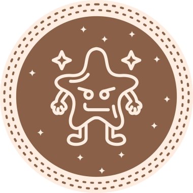 Kötü Yıldız Premium Temiz Sayısal Sanat Düzeni