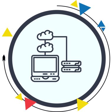 Bulut Veritabanı Yaratıcı Eşsiz Ürün Tasarım Elemanı