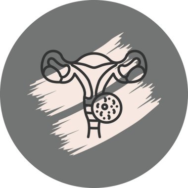 Vajinal Enfeksiyon Modern Yaratıcı Sanat Sembolü