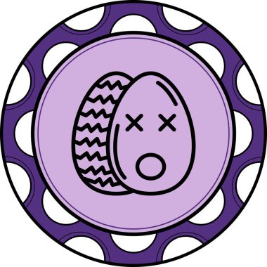 Paskalya Dizzy Yumurta Asgari Dijital Tasarım Özelliği