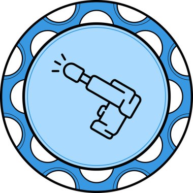 Isı Silahı Yaratıcı Eşsiz Ürün Tasarımı Elementi