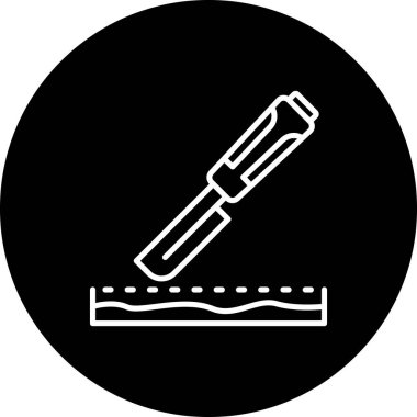 Neşter Eşsiz Soyut Markalaştırma Grafik ŞekliName