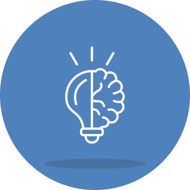 Ampul Fikri Profesyonel Temiz Kullanıcı Arayüzü Elemanı