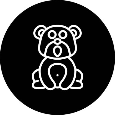 Şaşırmış Ayı Stili Modern Düz Tasarım