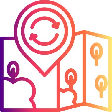 Konum Geri Dönüşüm Premium Dengeli Ürün Tasarımı Nesnesi