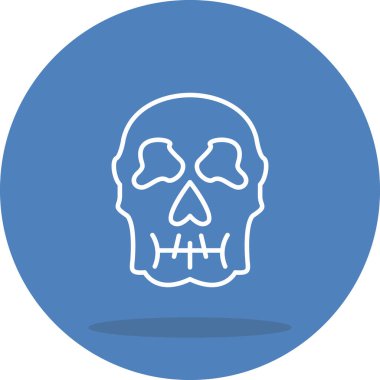 Kafatası Seçkin Markalaştırma Vektör Varlığı