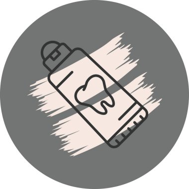 Diş macunu Dinamik Sofistike Düz Sanat Düzeni