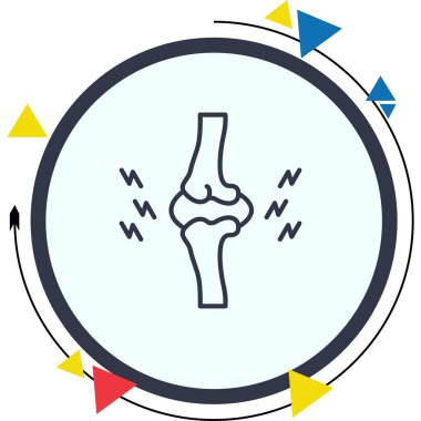 Osteoartrit Dinamik Modern Yaratıcı Vektör Varlığı