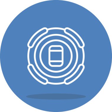 Akıllı Telefon Stili Temiz Ürün Tasarımı Nesnesi