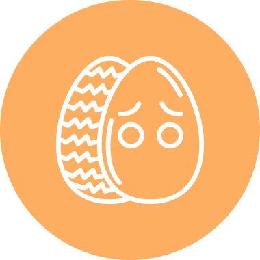 Paskalya Eyeem Yumurta Stili Rafine Marka Vektörü Özelliği