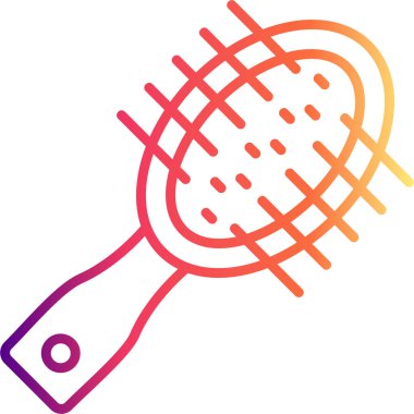 Saç fırçası stili Özel Vektör Tasarımı Varlığı