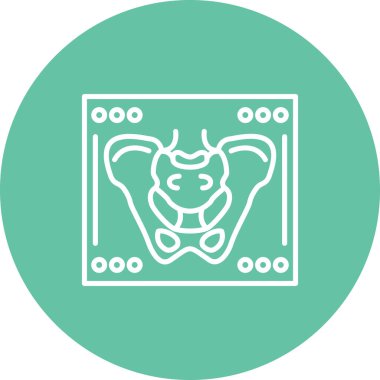 CT Tarama Yaratıcı İşlevsel Web Grafik Sembolü