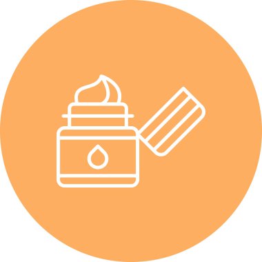 Yüz Kremi Yüksek Kaliteli Ölçeklenebilir Vektör İllüstrasyonu