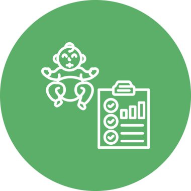 Pediatrik Değerlendirme Dengeli Yenilikçi Ürün Grafiksel Elementi