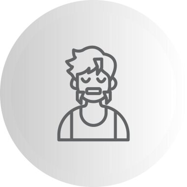 Soğuk Çocuk Profesyonel Eşsiz Kullanıcı Arayüzü Düzeni