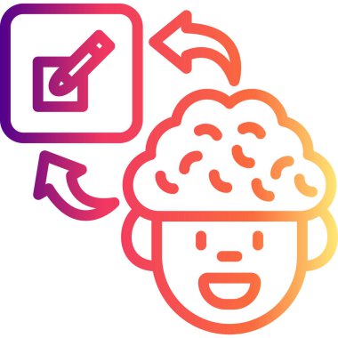 Beyin Düzenle Biçimli Web Arayüzü Elementi