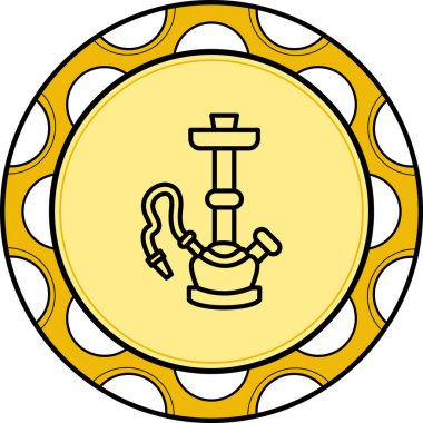 Nargile Tarzı Temiz Ürün Tasarımı Nesnesi