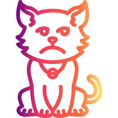 Eğlendirilmemiş Kedi Yaratıcı Eşsiz Ürün Tasarım Elemanı