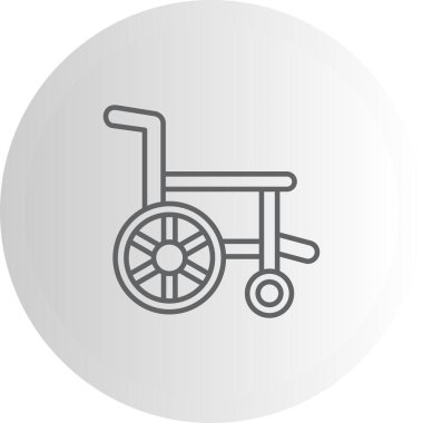 Tekerlekli Sandalye Zarif Rafine Ürün Tasarım Varlığı