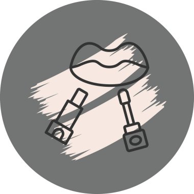 Dudak Makyajı Dinamik Kullanıcı Odaklı Grafik Özelliği