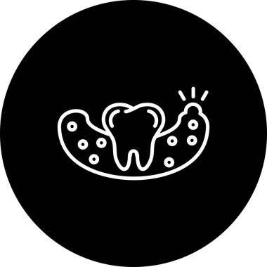 Dişeti iltihabı Temizlenmiş Dijital Grafik Düzeni